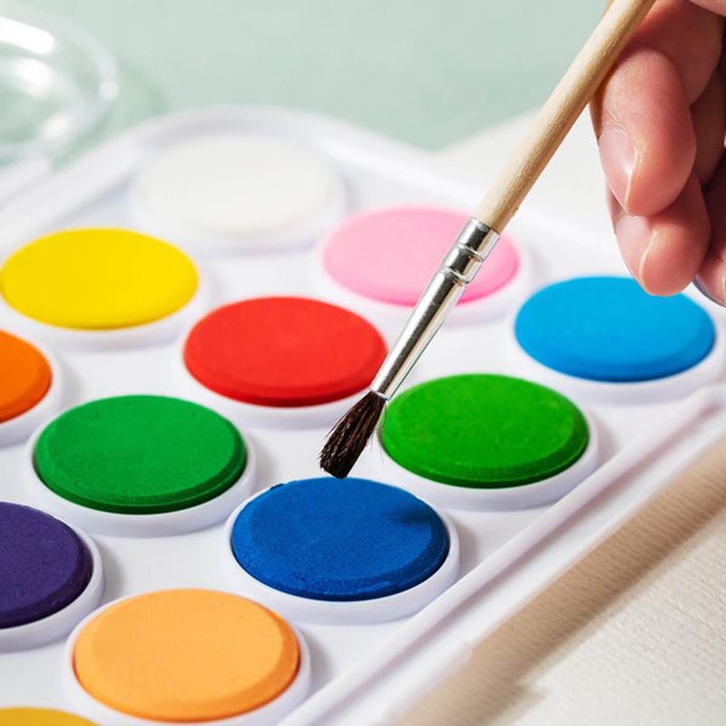 Watercolors με πινέλο - 12 τεμάχια deli, , medium image number null