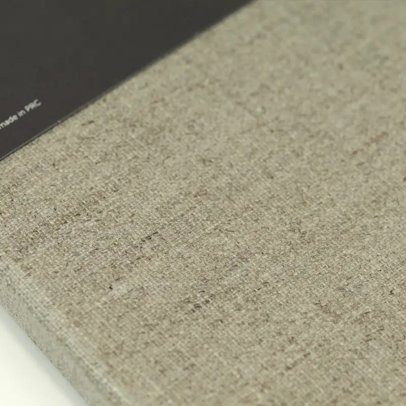 Natural linen canvas, narrow frame-null