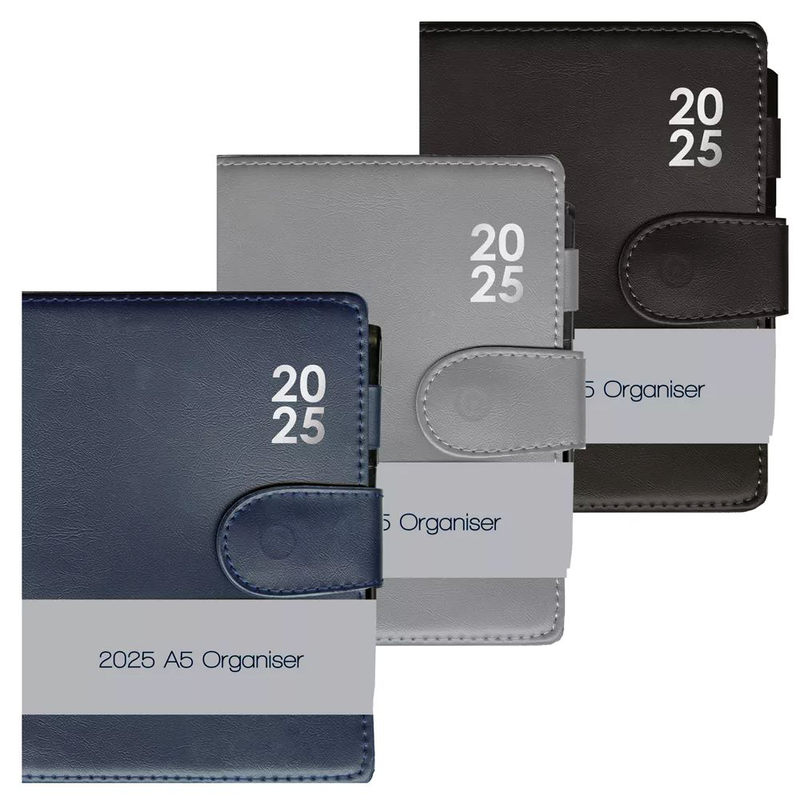 Product image: Diary a5 organizer week to view 2025 with pen, , medium-null