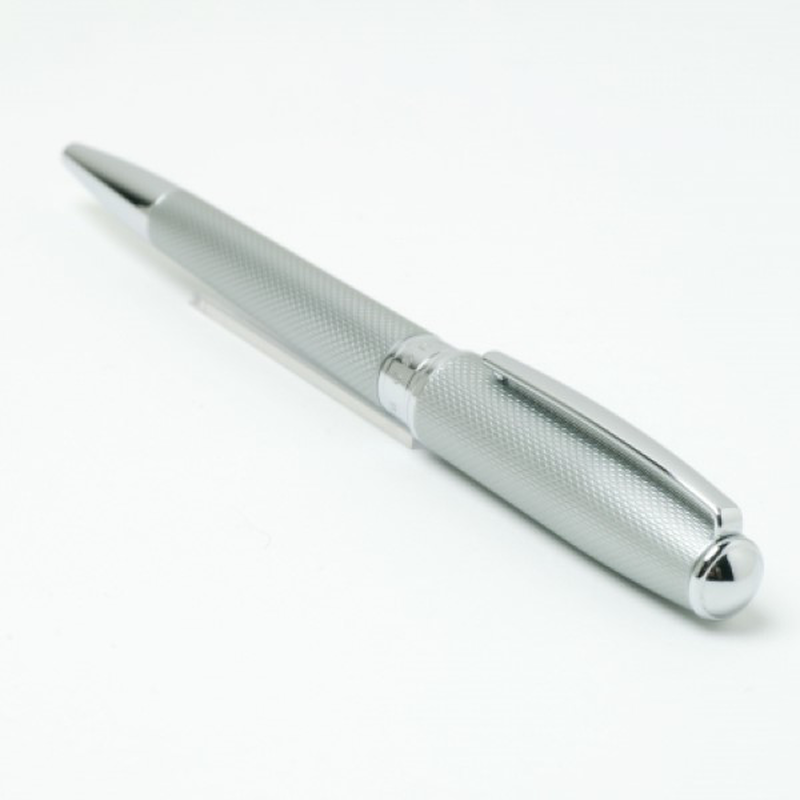 Product image: Hugo Boss ballpoint pen essential matte chrome, , medium-null