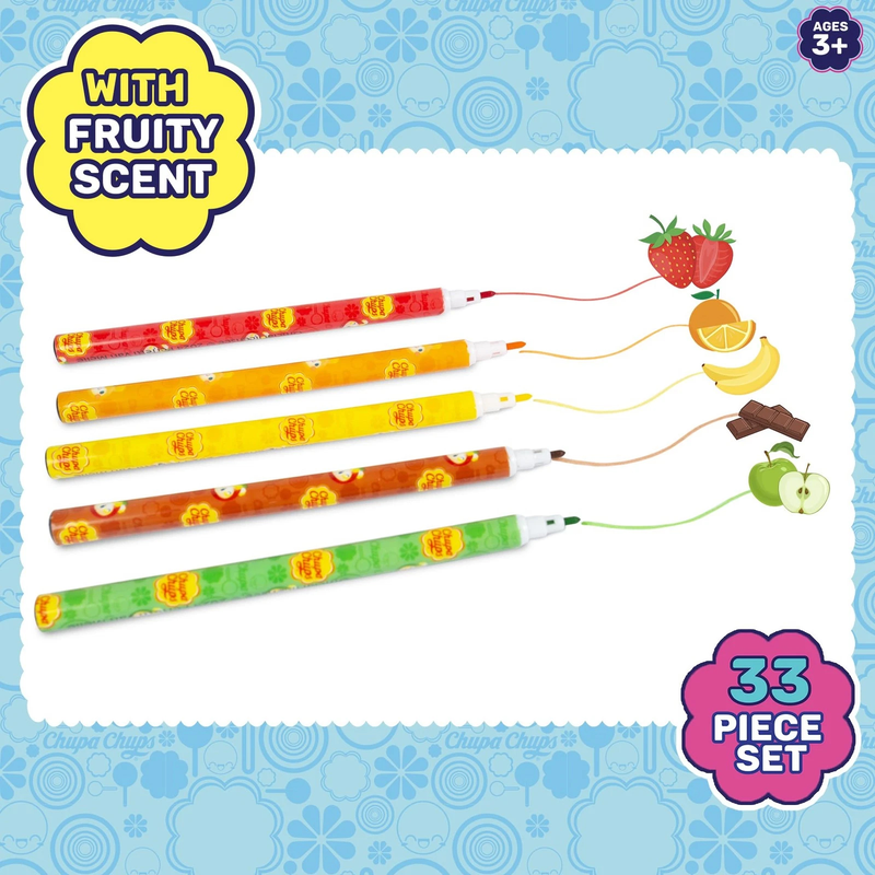 Chupa chups scented stationery set, , medium-null