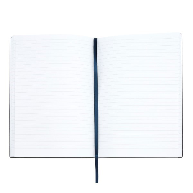 Boss notebook a5 tie-dye flower navy lined, , medium-null