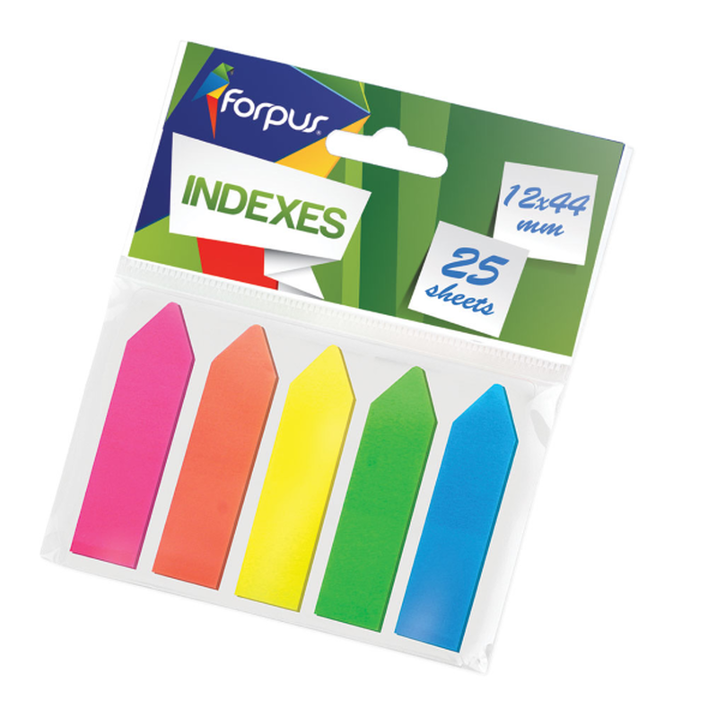 Sticky arrow index plastic film, , medium-null