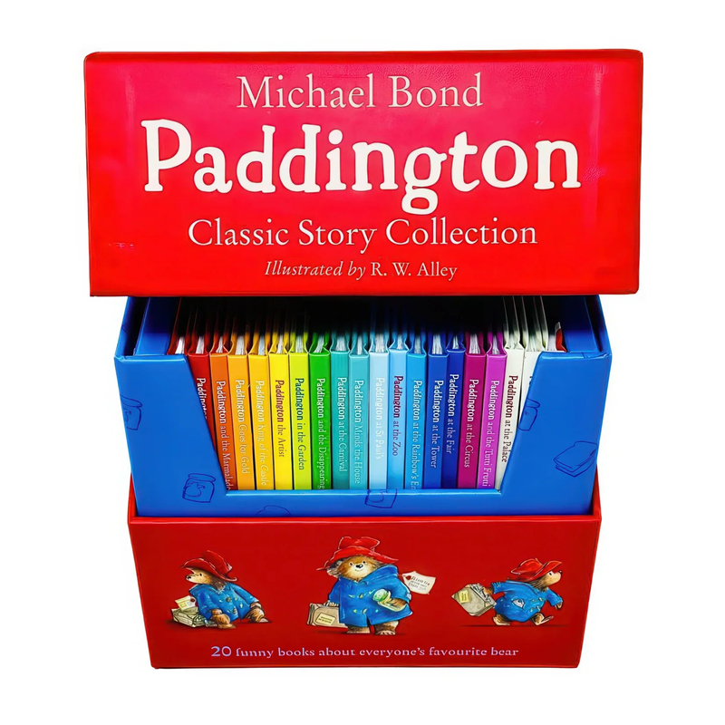 Paddington classic story collection 20 books collection box set, , medium-null