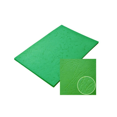 Paper cover a4 green 230gsm | protective document covers, , medium