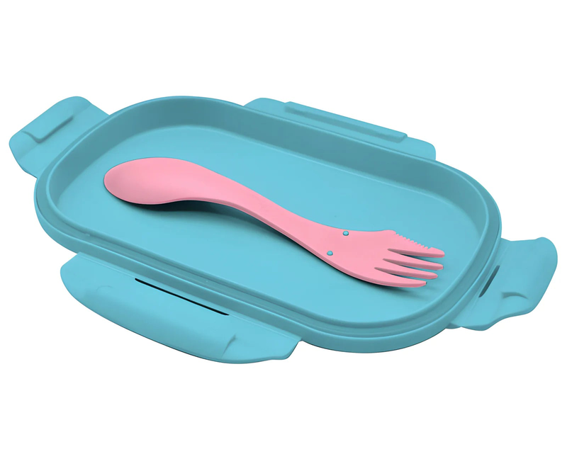 Product image: Disney stitch lunch box and cutlery set, , medium-null