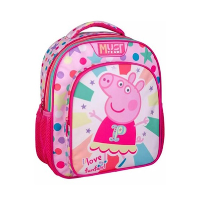 Must backpack peppa pig i love my funfair  27x10x31 2cases 482825, , medium