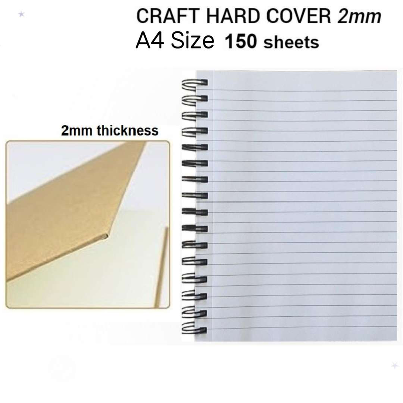 Product image: A4 spiral notebook 150sh-null