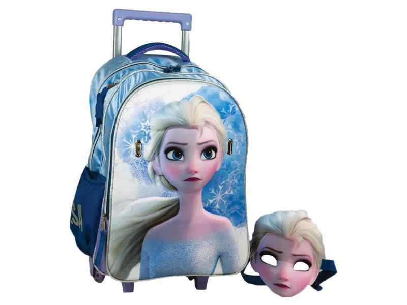 Product image: Τσάντα δημοτικού τρόλλεϋ frozen 2 elsa και αποσπώμενη μάσκα, , medium-null