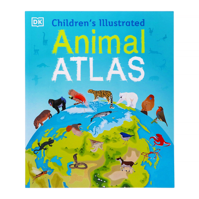 Children's illustrated animal atlas ages 7-9, , medium