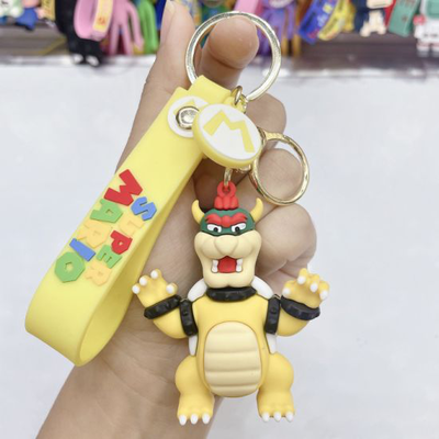 Keyring super mario: bowser