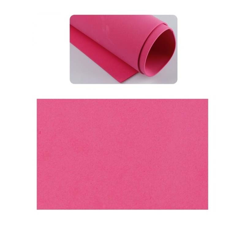 Αφρώδες υλικό (foam) 2mm 40x60cm ροζ έντονο - καρπούζι, , medium-null