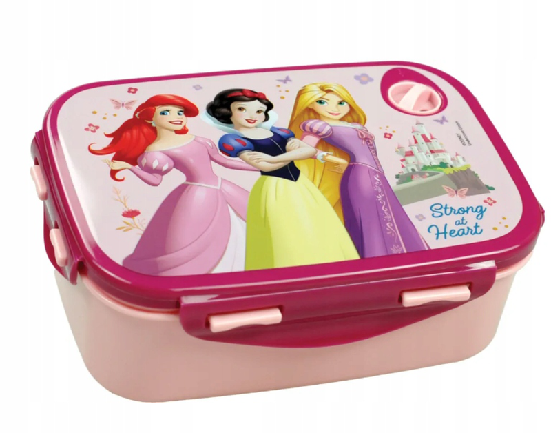 Gim lunch box micro 920ml princess, , medium-null