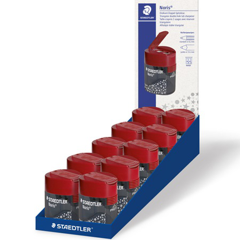 Staedtler noris pencil sharpener red 512188, , medium-null