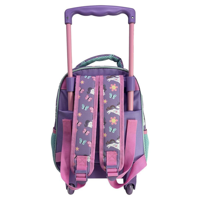 Product image: Τσάντα νηπιαγωγείου kindergarten trolley backpack 27*10*31 2 cases lovely unicorn, , medium-null