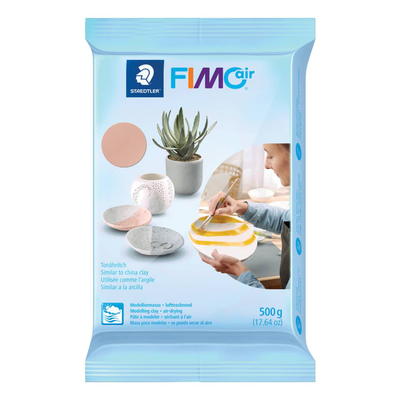 Modelling Air dry clay fimoair cl. 500g flesh, , medium