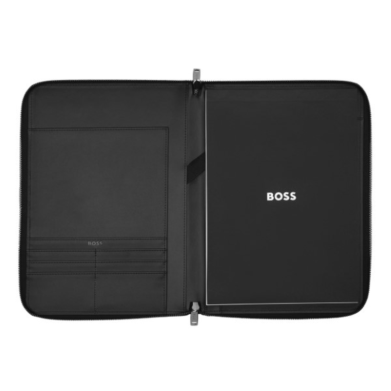Boss conference folder zip a4 iconic black, , medium image number null
