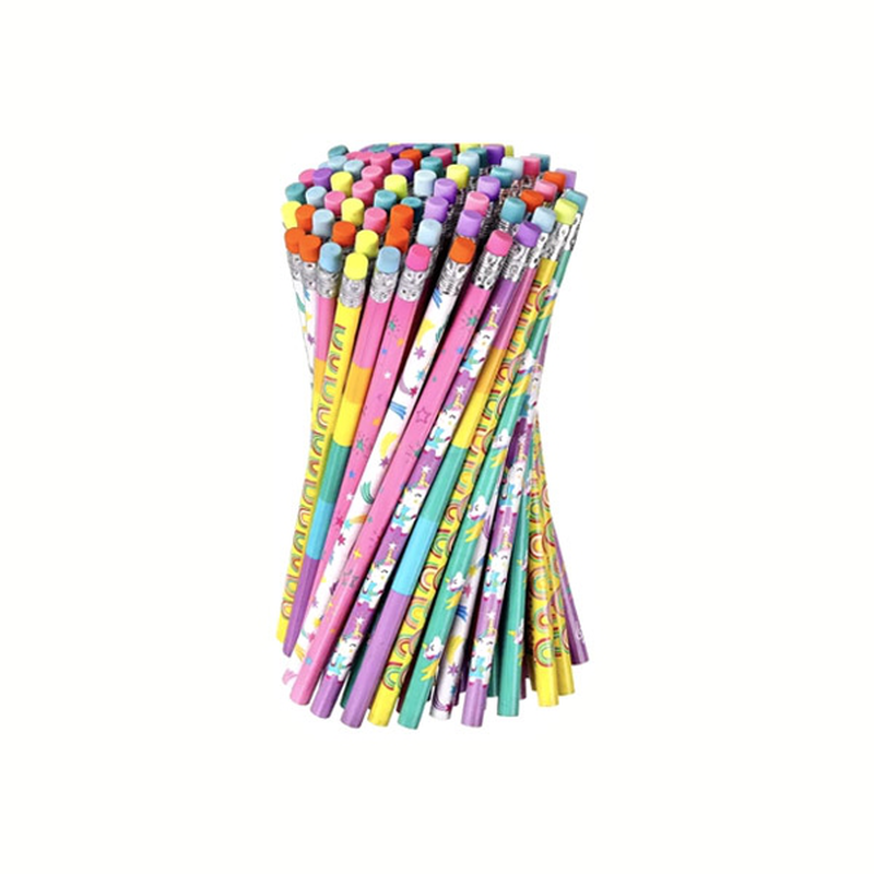 Product image: Μολύβι με σβηστήρι – rainbow/unicorn, , medium-null