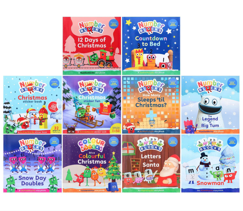 Christmas countdown: numberblocks, alphablocks and colourblocks assortment-null