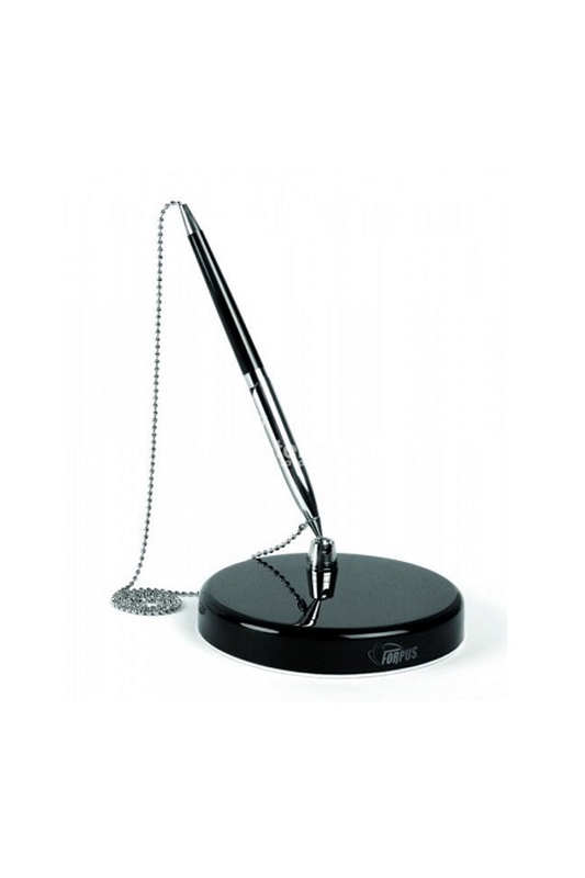 Forbus ball point pen blue 0.7mm with base, , medium-null