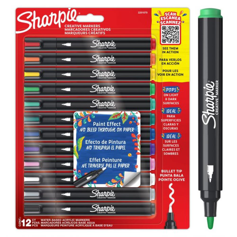 Sharpie creative acrylic m. Bullet bl12, , medium-null