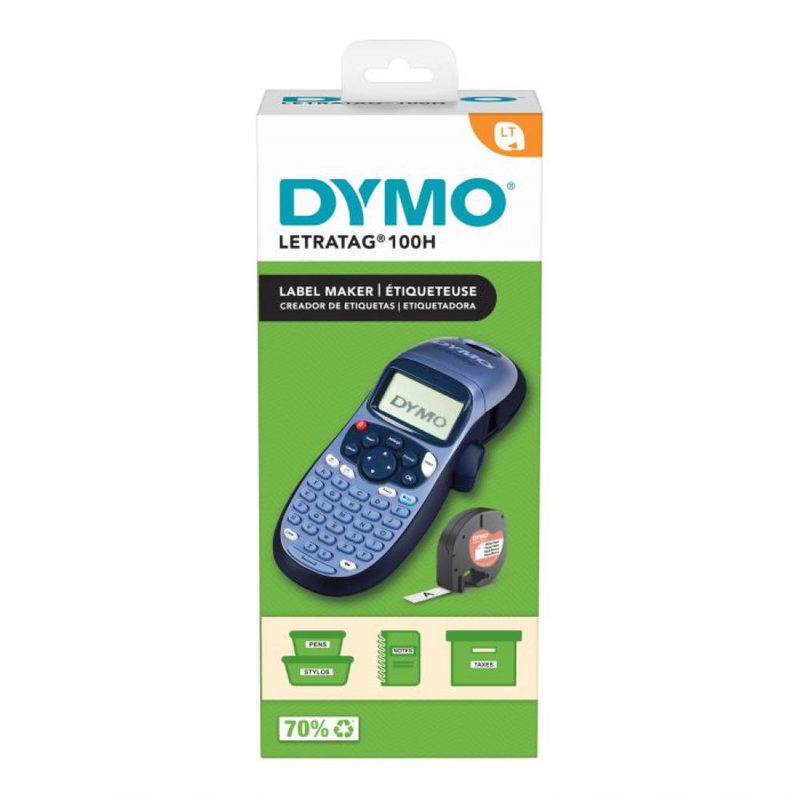 Dymo letra tag lt100-η blue, , medium image number null
