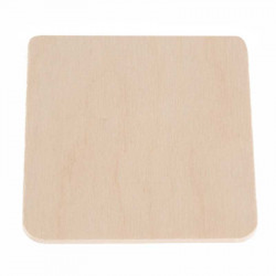 Wooden coaster - square