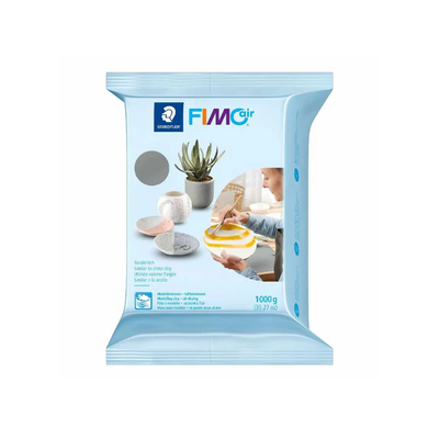 Modelling clay fimoair grey, 1000gair dry