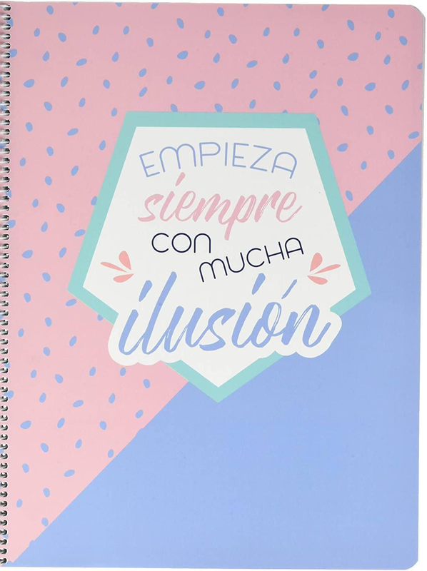 Erik grupo spiral notebook a4, microperforated, amelie pastel collection, , medium image number null