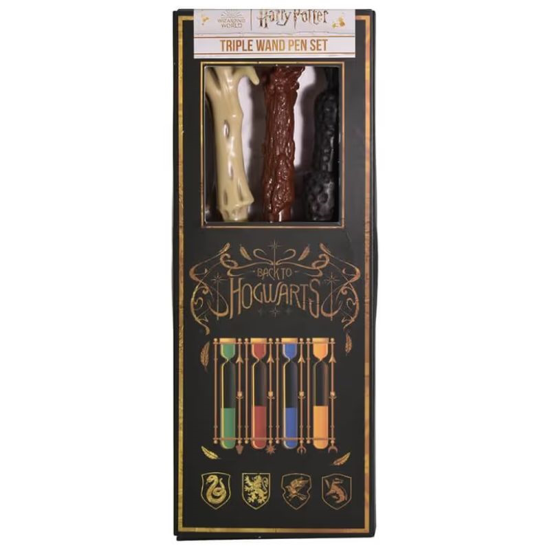 Harry potter triple wand pack &ndash; colourful crest hp712725, , medium-null