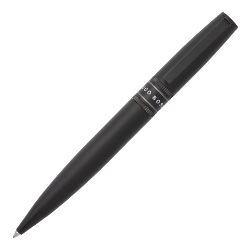 Hugo Boss ballpoint pen illusion gear black, , medium-null