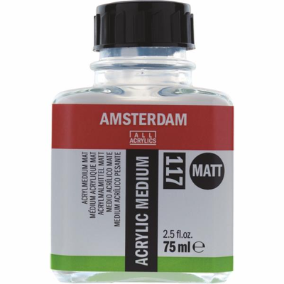 Acrylic vernish medium matt 75ml amsterdam