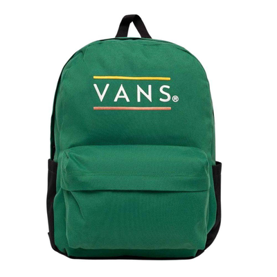 Old skool classic backpack, Green, medium
