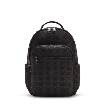 Seoul signature emb, Black, medium