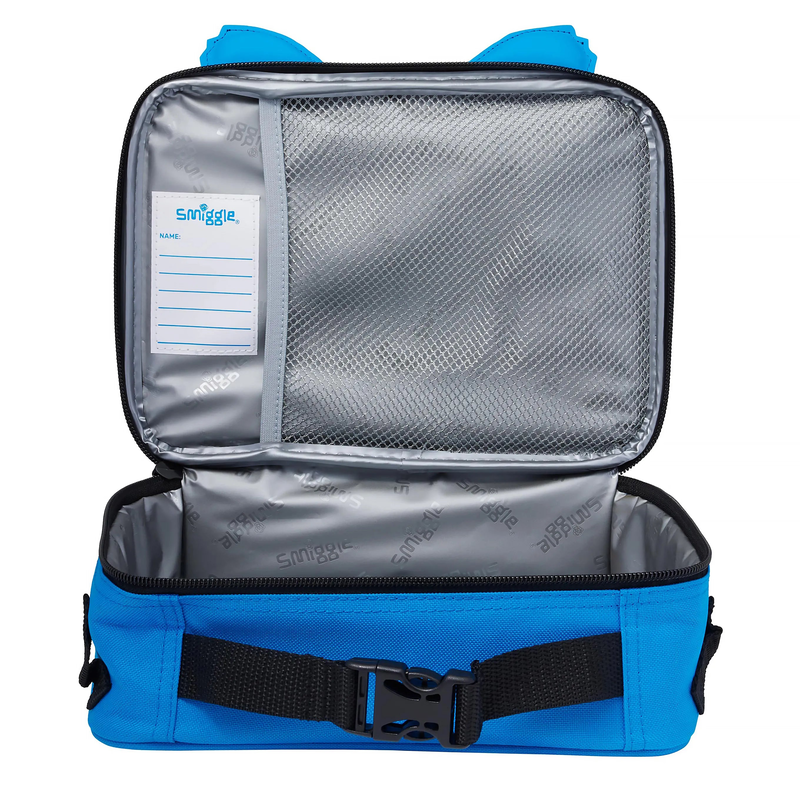 Smiggle eclipse oblong attach lunchbox - mid blue, , medium-null