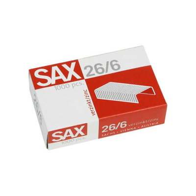 Sax staples 26/6 silver, , medium