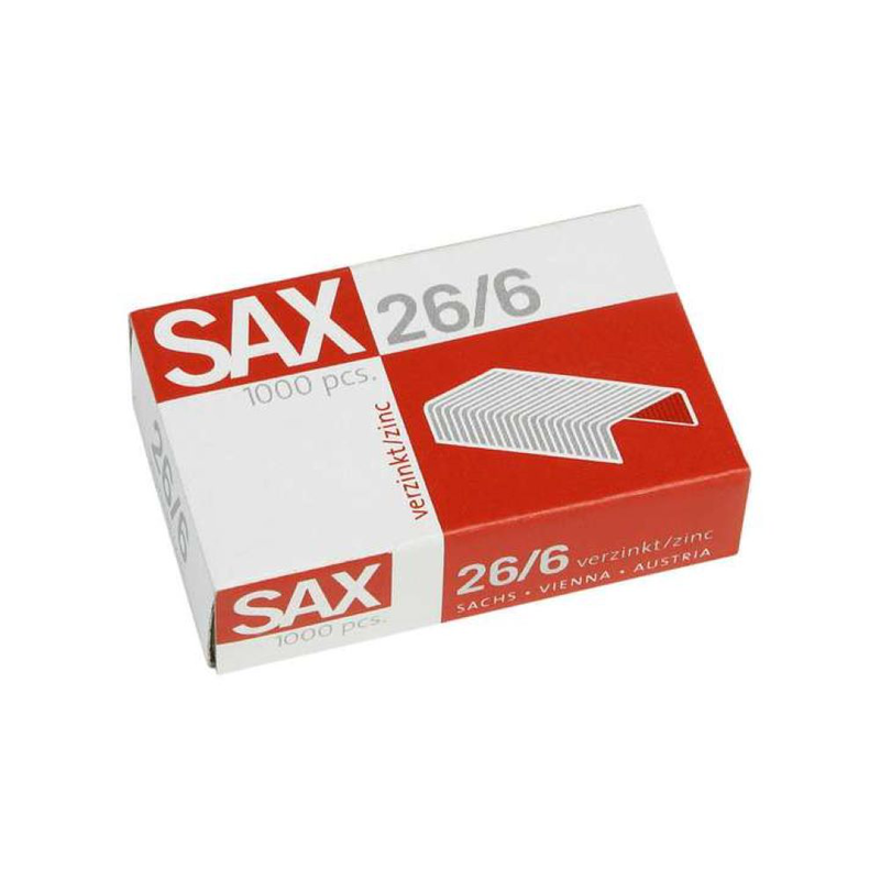 Sax staples 26/6 silver, , medium-null