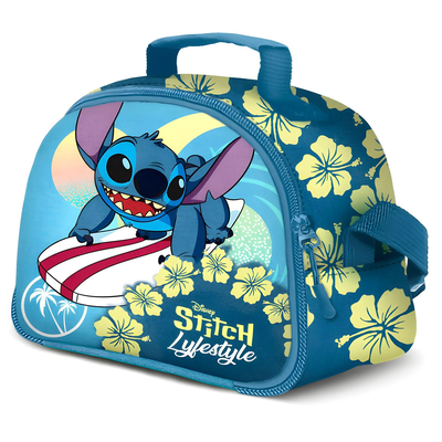 Disney stitch lifestyle thermal lunch bag, Blue, medium