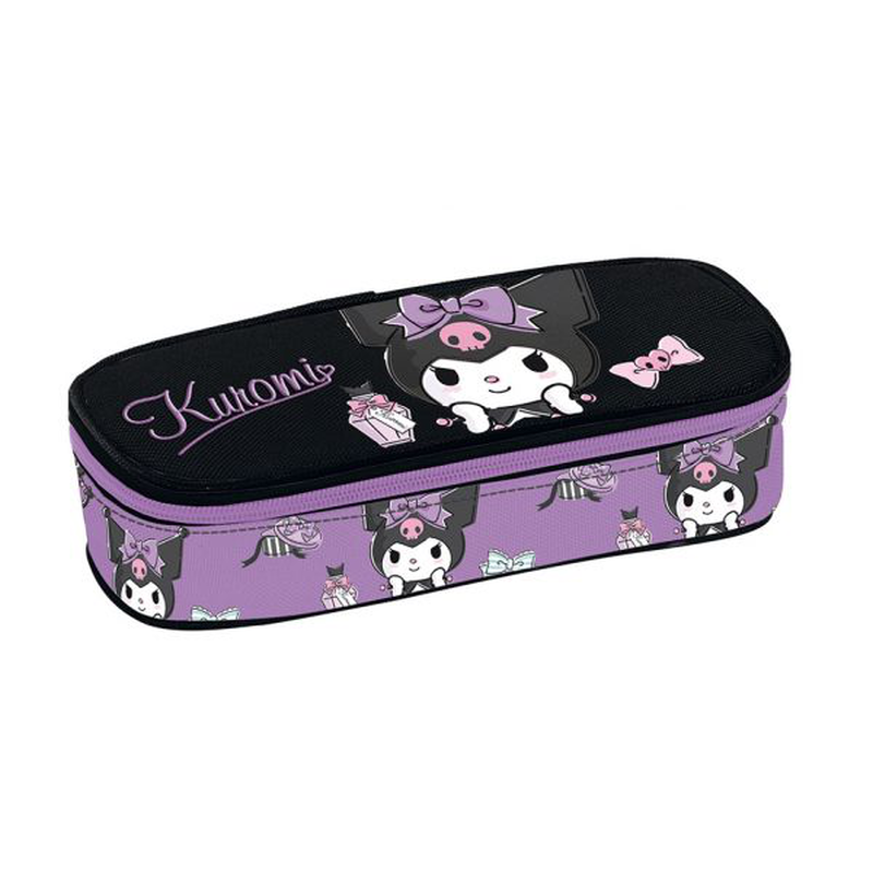 Product image: Graffiti oval pencil case kuromi, , medium-null