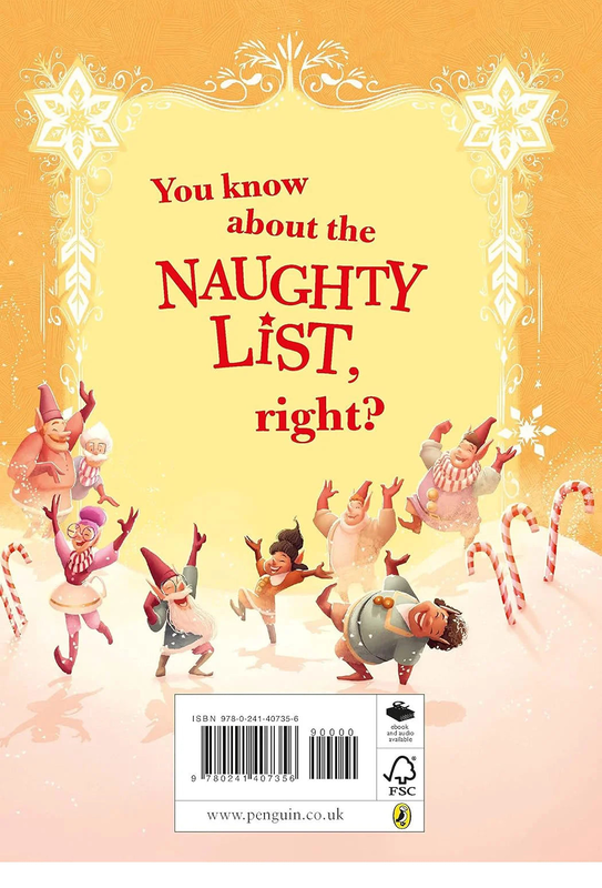 The christmasaurus and the naughty list - hardback book-null