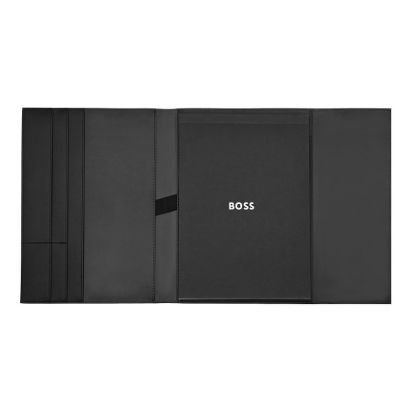 Boss folder a4 double b black & gun, , medium image number null