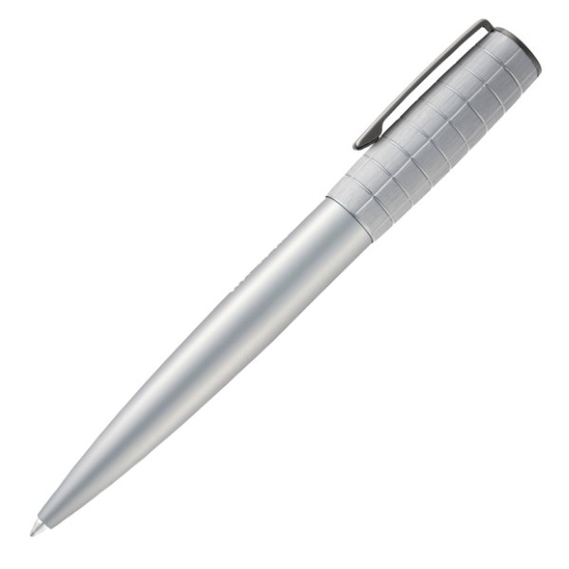 Product image: Hugo Boss ballpoint pen arche bauhaus light grey, , medium-null