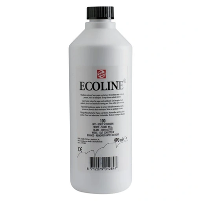 Ecoline 990ml black liquid water colour, , medium