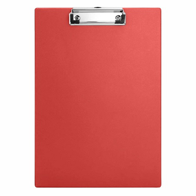 Bindermax clipboard single a4 red, , medium