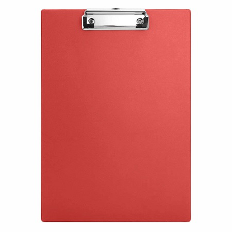 Bindermax clipboard single a4 red, , medium-null
