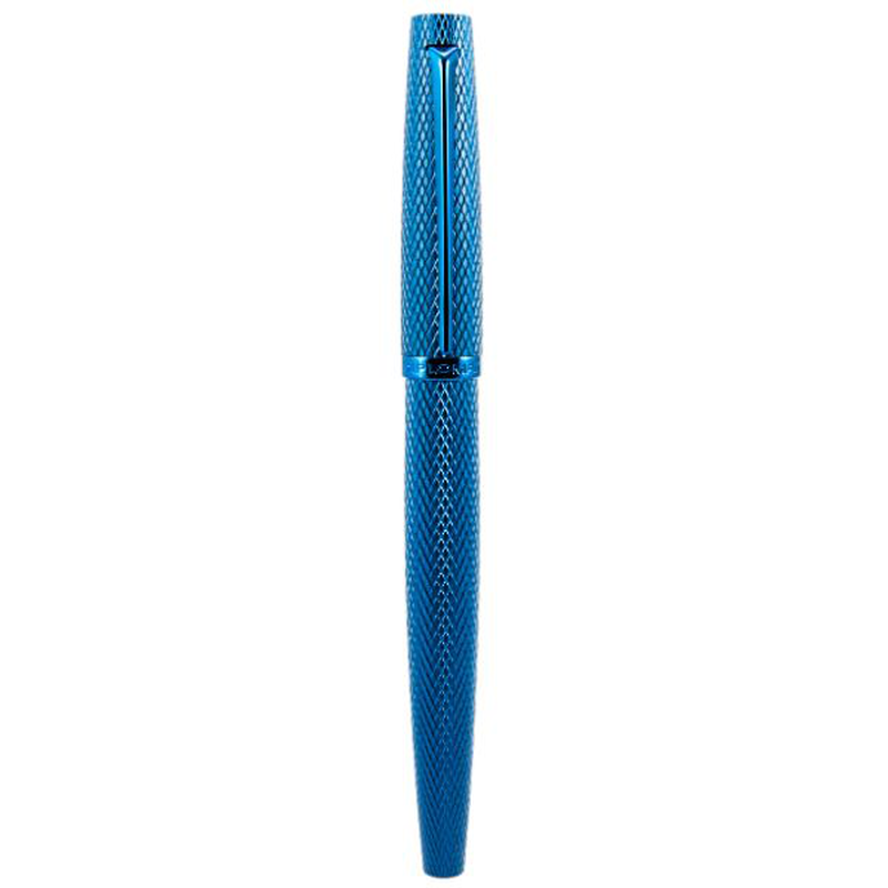 Diplomat rollerball viper blue guilloche, , medium-null