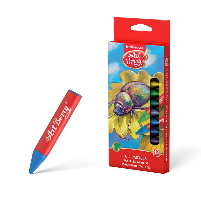 Erichkrause artberry oil pastels 12 colors n.34933, , medium-null