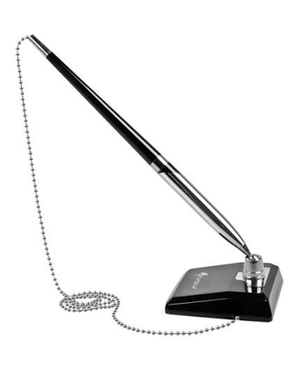 Chain desktop pen with extra 2 refills
