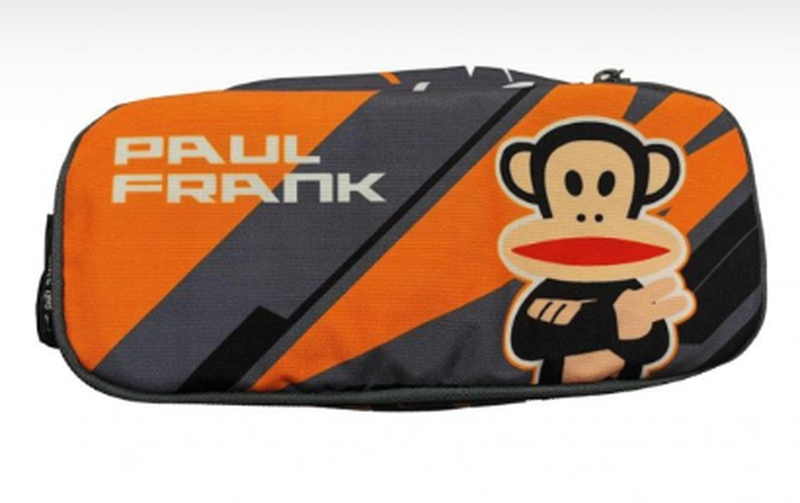 Paul frank pencil case grey-orange-null