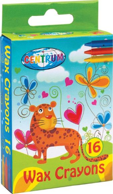 Crayons wax 16col. Giraffe